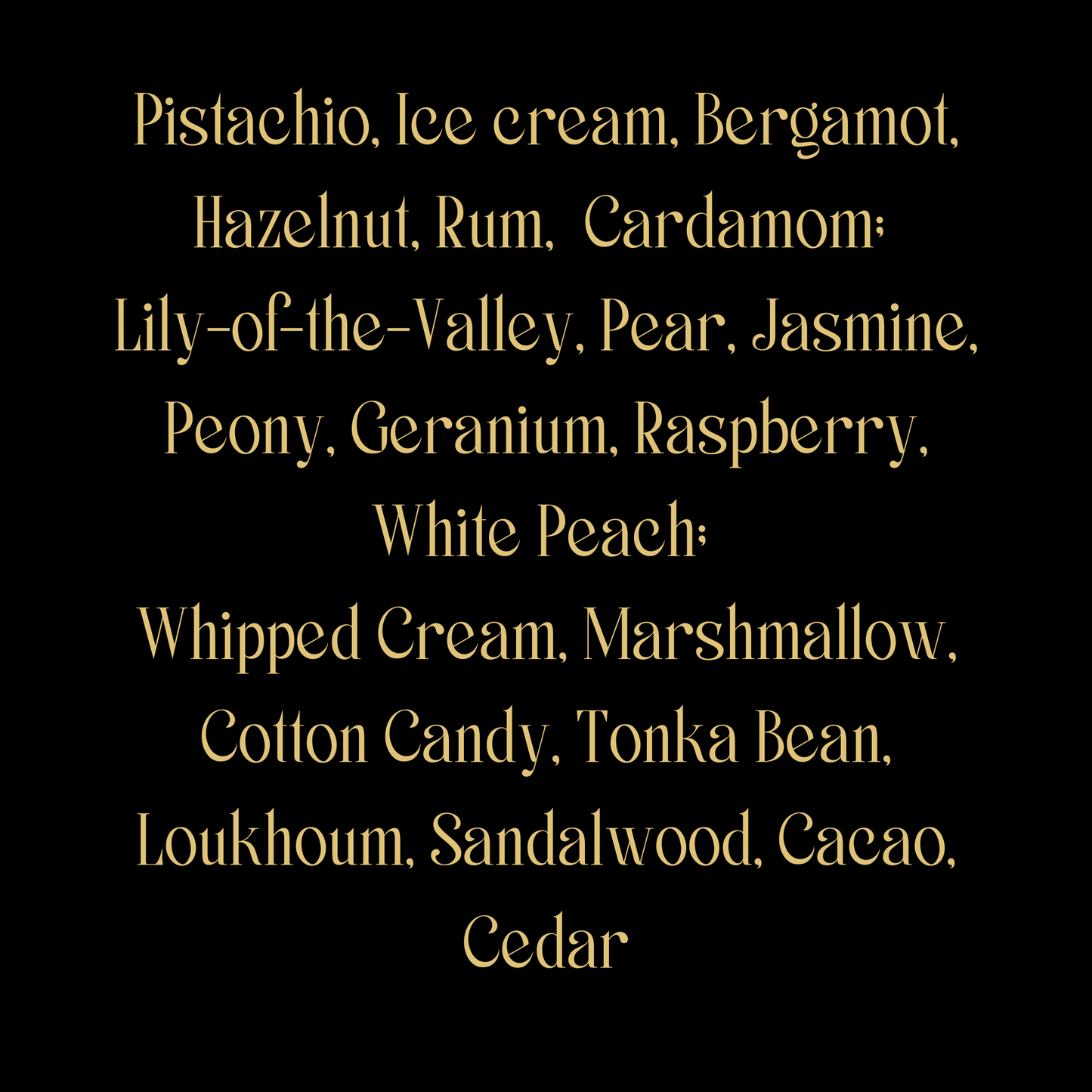 PISTACHIO GOURMAND BODY MIST