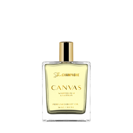 CANVAS - WHIPPED RUM & SAFFRON PERFUMED BODY OIL